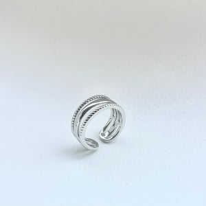 Anillo Tres Camino Silver