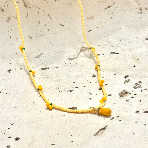 cadena choker piña