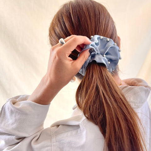 Scrunchie Manolo Perla