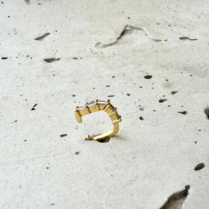 Earcuff reina cuadrada