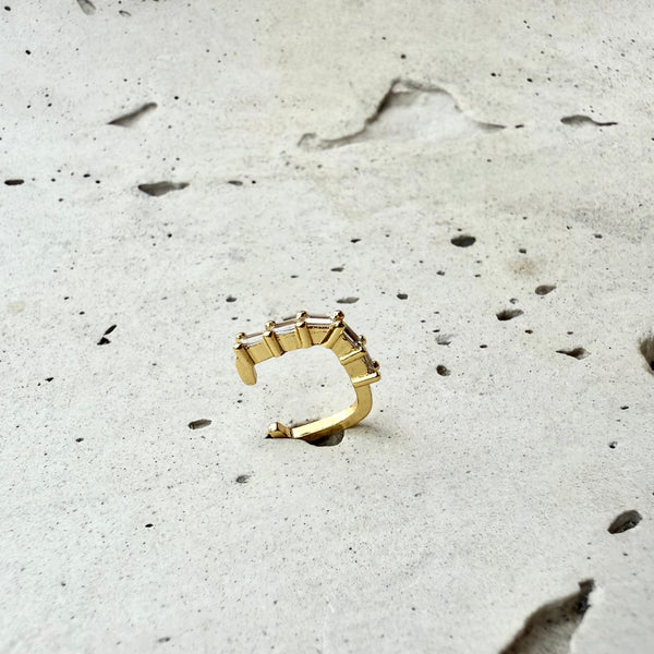 Earcuff reina cuadrada