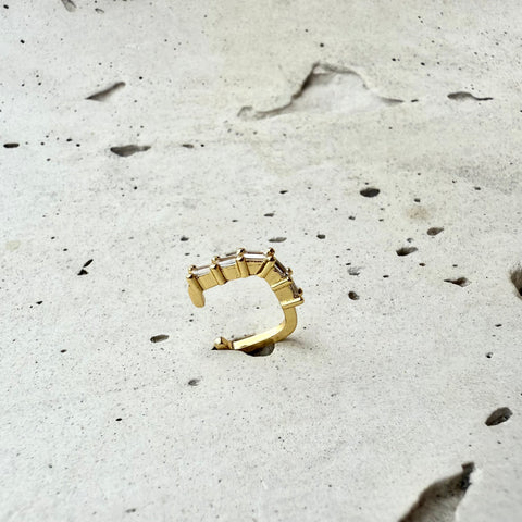 Earcuff reina cuadrada