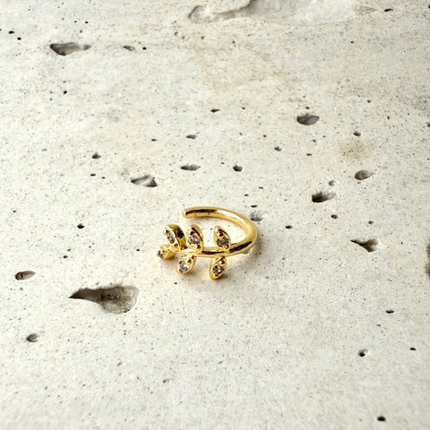 Earcuff seis hojas 🍂