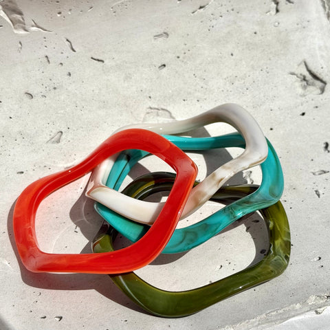 Pulsera trio resina