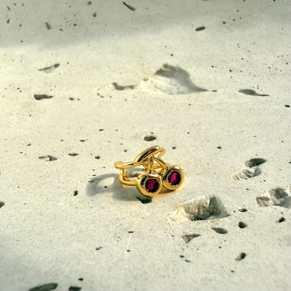 Earcuff Cherry