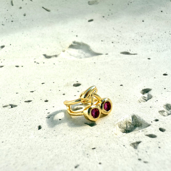 Earcuff Cherry