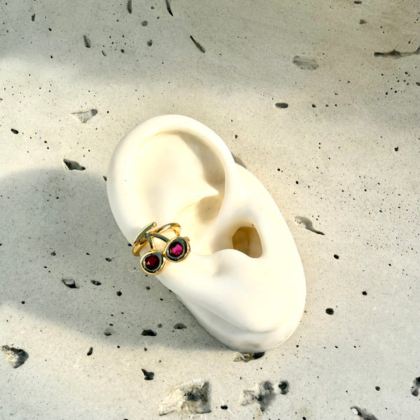 Earcuff Cherry